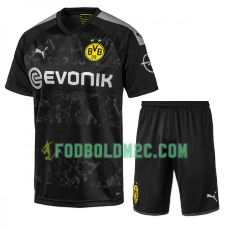 Borussia Dortmund Børn Udebanesæt 2019/20 Kortærmet (+ Korte bukser)